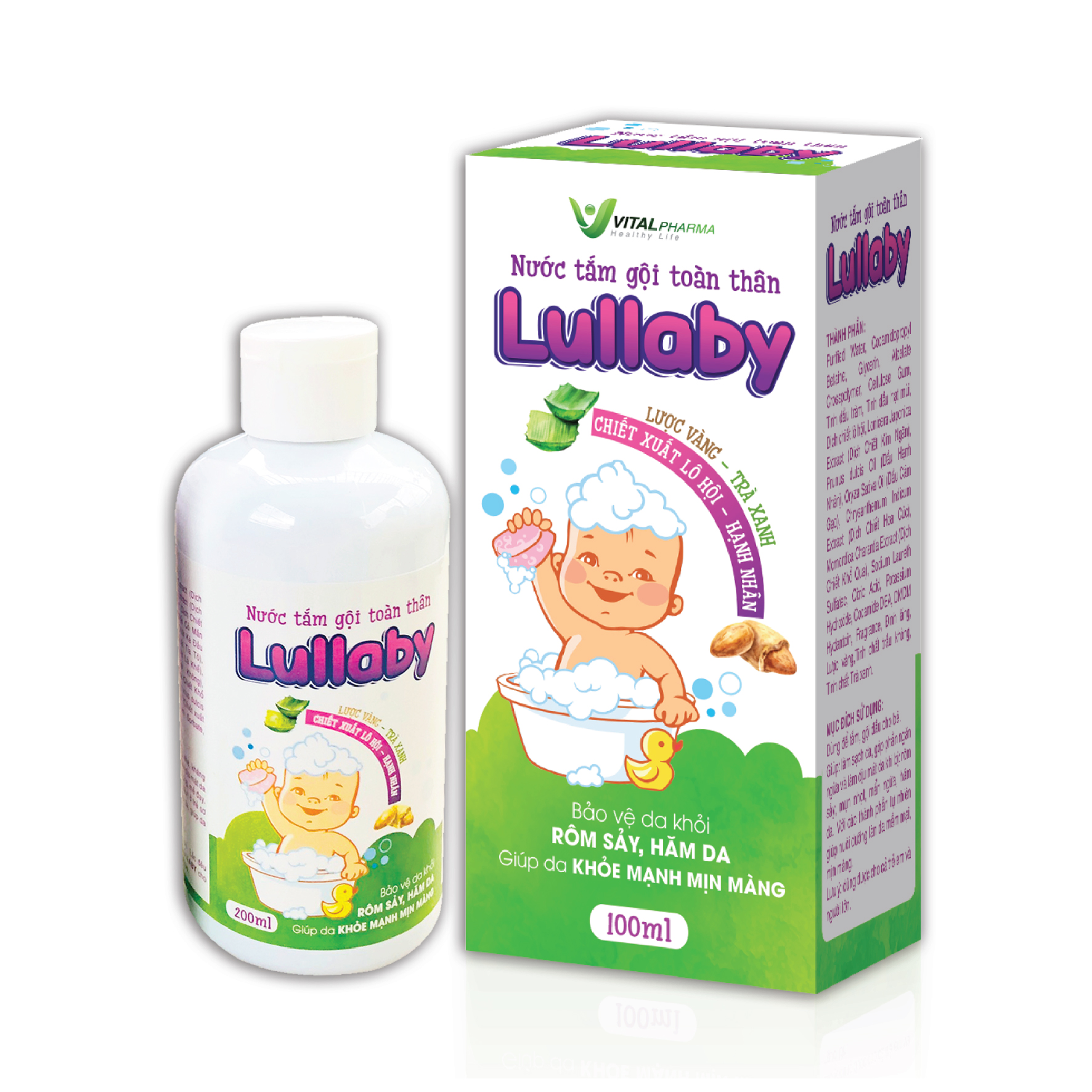 SỮA TẮM TRẺ EM LULLABY